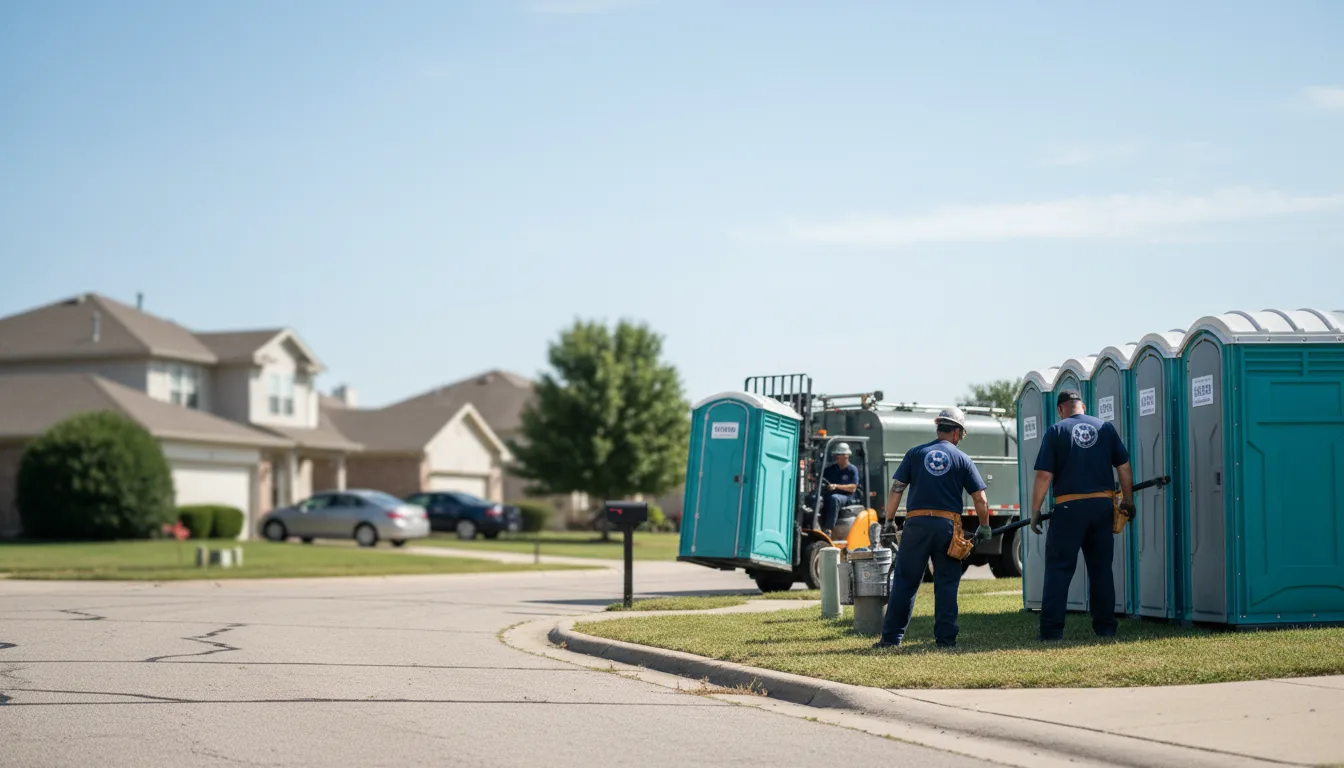 Porta Potty Rental in Chapin, IL near me